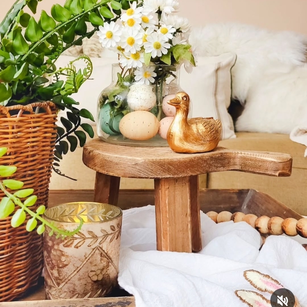 Rustic Wooden Riser